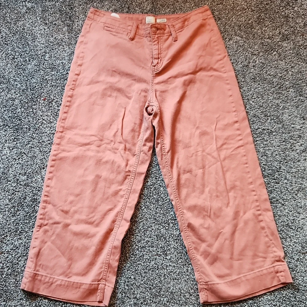 A New Day Stretch Elastizado High Waisted Wide Leg Cropped Jeans - Picture 5 of 5